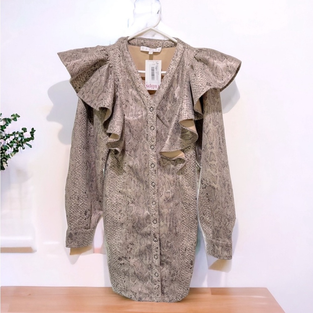 Snake Print Dress - Picture 3 of 3